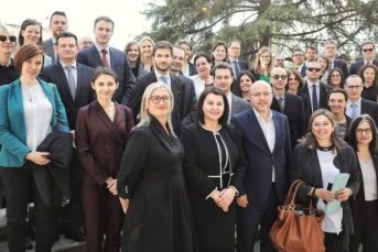 Strong support to re-evaluation bodies by EU member states representatives (COWEB/COELA) during an official visit to Tirana – 26 March 2019